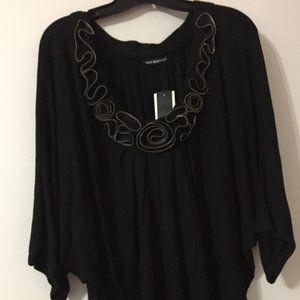 KAS NEW YORK "NEW" Size L UNIQUE BLOUSE